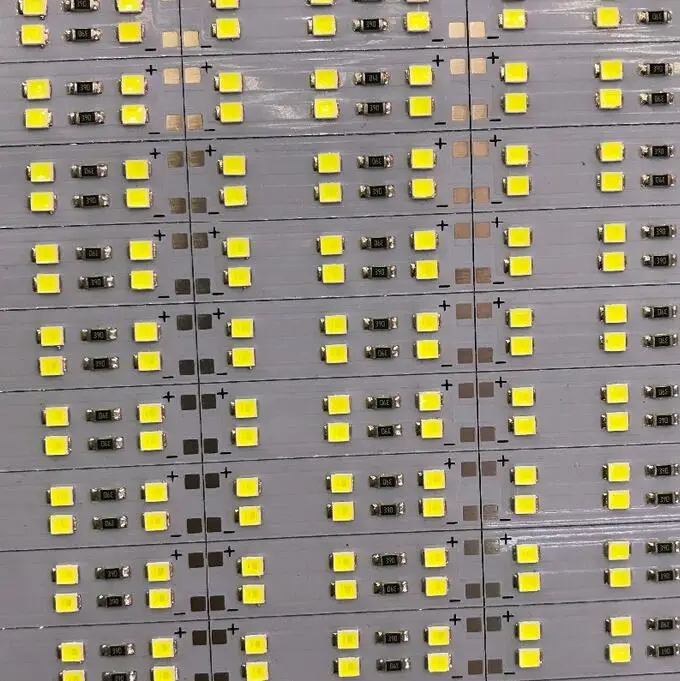 Адвокатского сословия СИД светильник 2835 72led/pc 144 светодиодов/M Led Жесткий адвокатского сословия СИД светильник двойная линия 12В СИД полоса жесткая светильник 50 см/шт