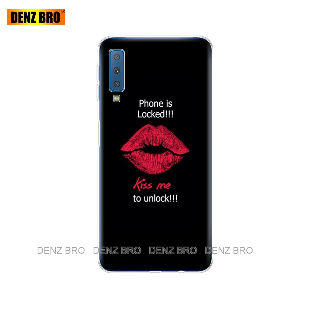 61790 Силиконовый чехол-накладка для samsung Galaxy A7 с красочным принтом для samsung A7 A750 A750F 6,0 дюймов - Цвет: 61790