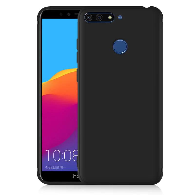 штейн матовый ультра тонкий Тонкий силиконовый чехол Huawei Honor 7a pro чехлы мягкий
