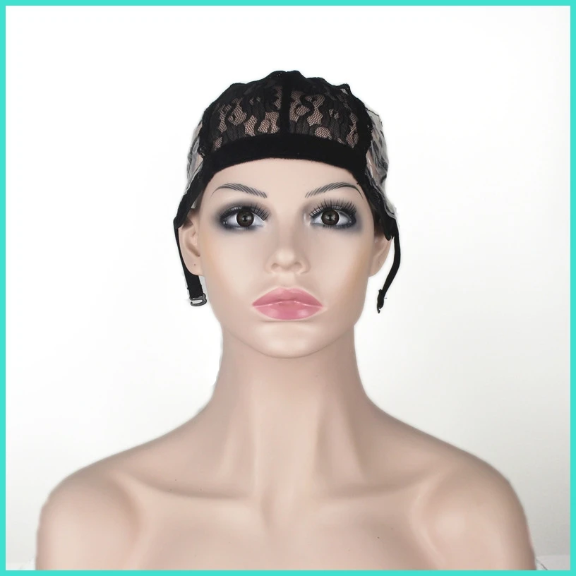 5 шт./лот парик для изготовления париков черный цвет регулируемые ремешки самые