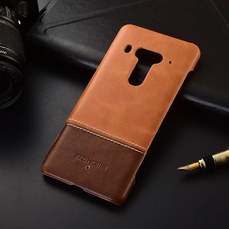 KEZiHOME чехол для Htc U12 плюс роскошный цвет из натуральной кожи жесткий задняя крышка для Htc U12 плюс чехлы для телефонов
