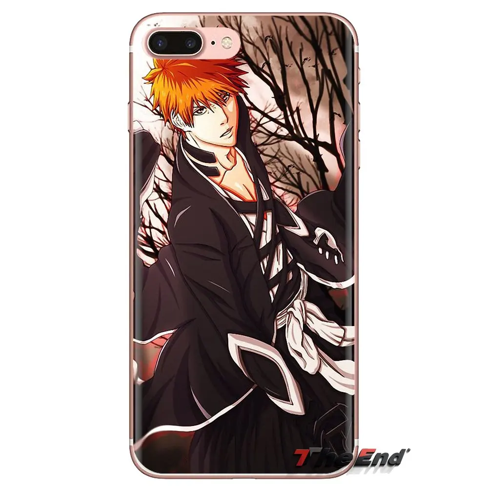 Soft Transparent Bag Case For Huawei Mate Honor 4C 5C 5X 6X 7 7A 7C 8 9 10 8C 8X 20 Lite Pro Janpan Anime Ichigo Kurosaki Bleach |
