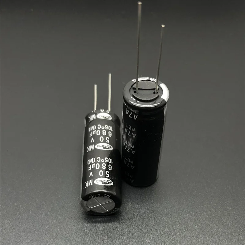5 шт./50 шт. 680 мкФ 50В SAMWHA MK серия 12 5x35 мм 50V680uF высококачественный алюминиевый