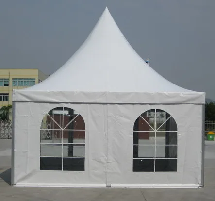 

4 x 4m Pagoda Tent with Clear Church Windows