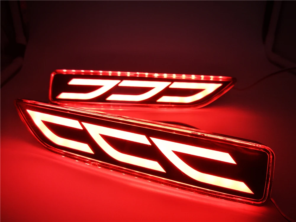 Автомобильная проблесковая 2 шт Многофункциональный Светодиодный отражатель