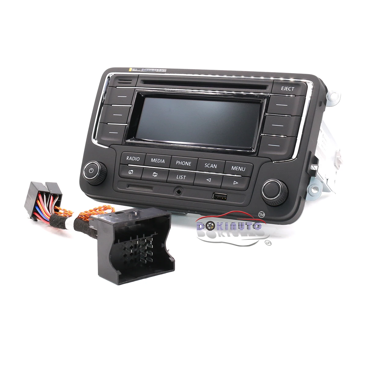 Для Golf 5 6 Jetta Mk5 MK6 Passat B6 CC B7 RCN210 Plus Bluetooth MP3 USB плеер CD радио 3AD035185A|Автомобильные