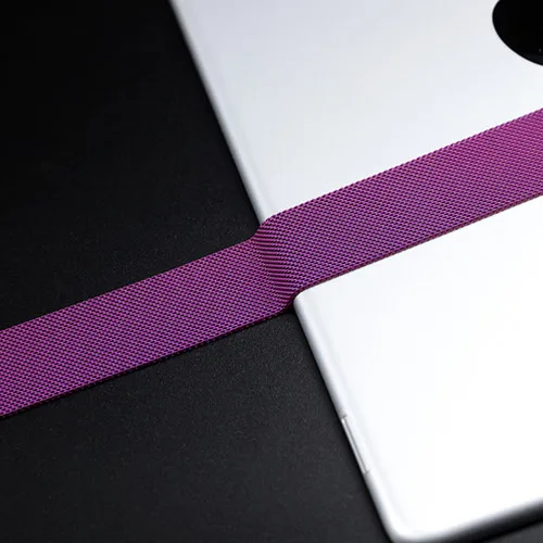 Purple Ремень ремешок для наручных часов - Цвет ремешка: Purple