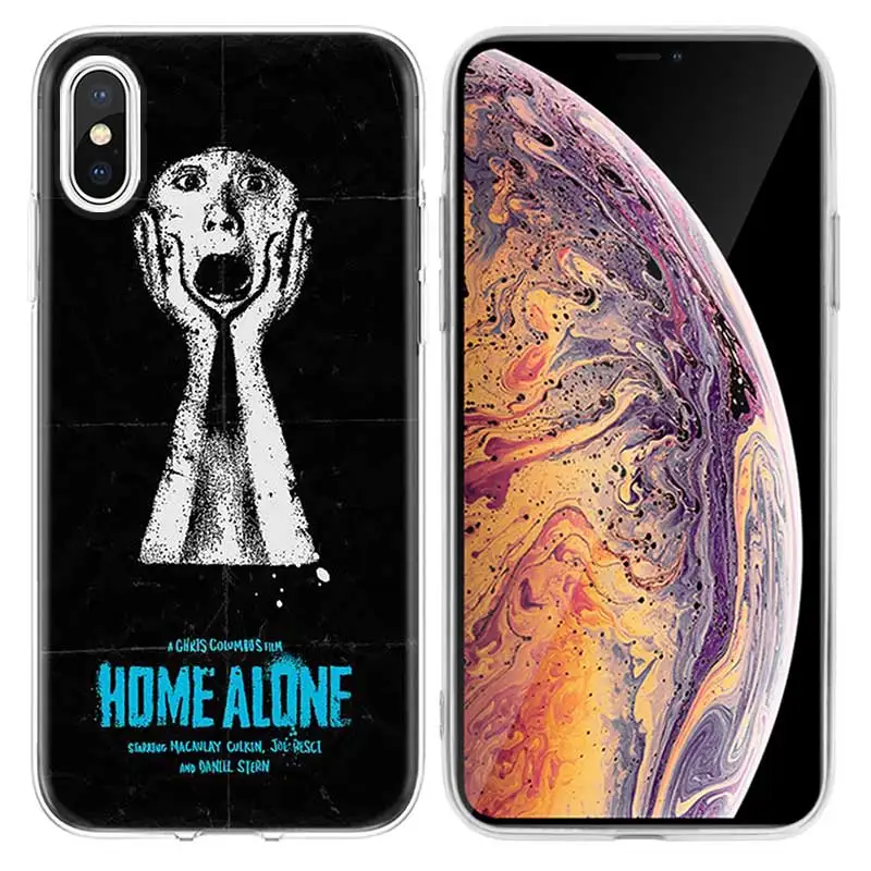 11 Чехол для Apple iPhone 7 5 5S SE 5C 6 6S 8 6/6S 7/7S 8/8S Plus чехол для iPhone 11 11Pro X XR XS MAX Home Alone мягкий чехол с принтом - Цвет: 11