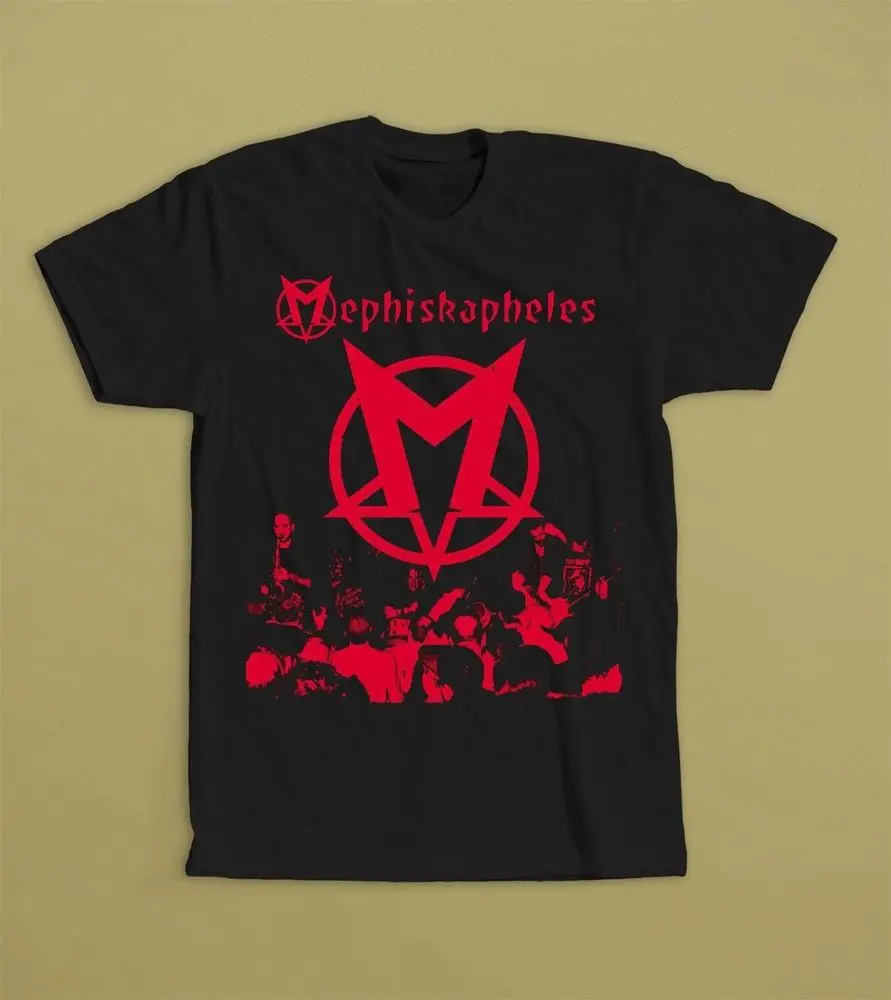 MEPHISKAPHELES футболка S M L XL 2XL mephistophes группа СКА пьедестаторы pilfeтрикотажные удобные