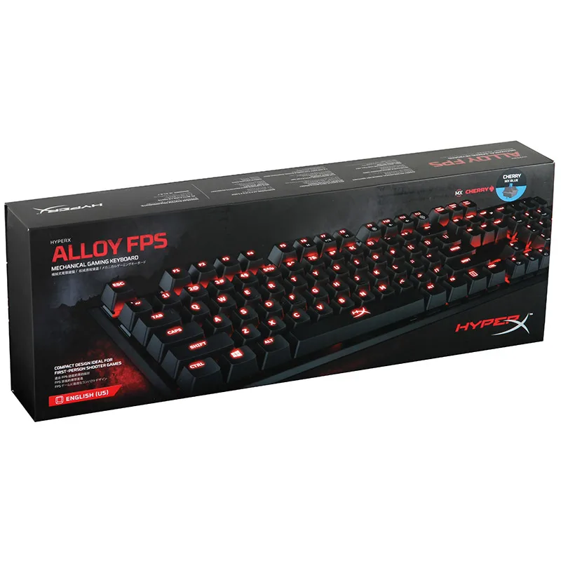 Механическая игровая клавиатура kingston HyperX Alloy FPS CHERRY MX Mechanical keys|mechanical key|keyboard