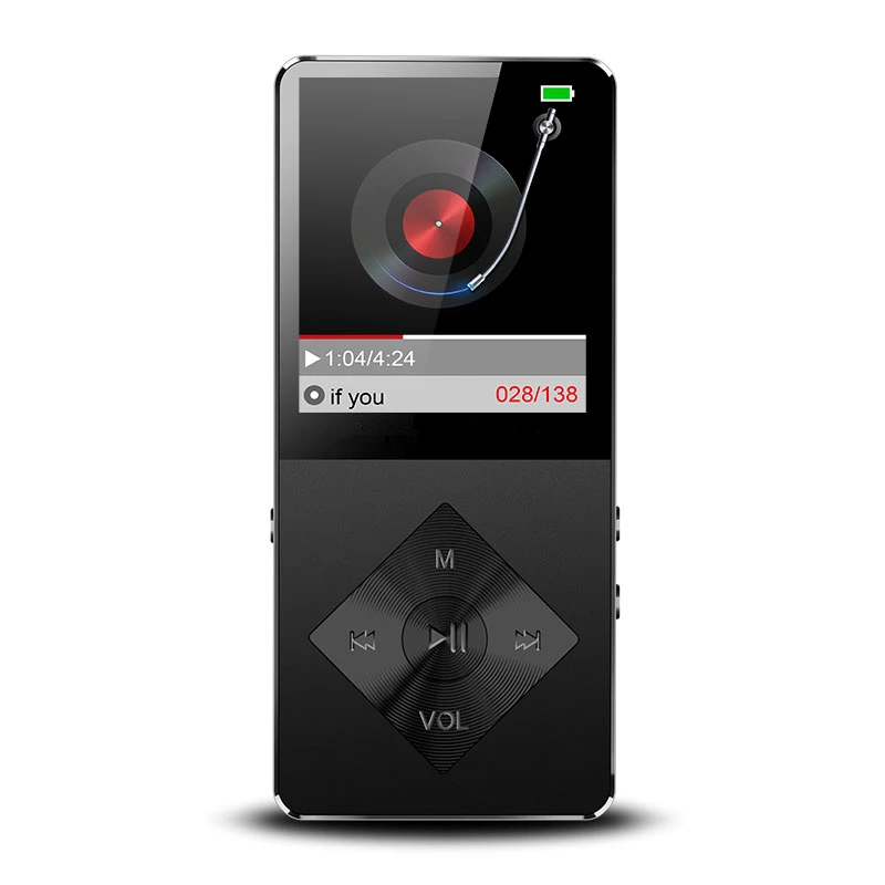 SMILYOU металлический mp4 плеер 4 ГБ 8 16 HIFI без потерь звука музыкальный сплав FM радио