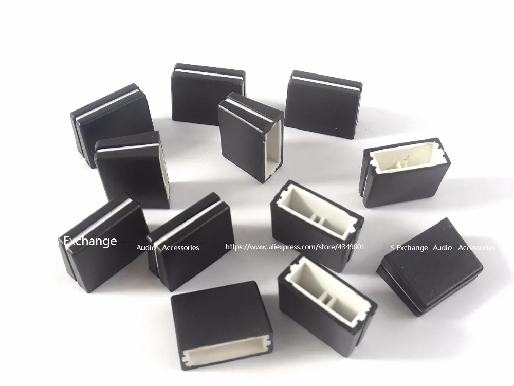 NEW ARIVL 20pcs/lot Channel Crossfader potentiometer Fader Cap Knob For PIONEER DJM-250 350 400 600 700 800 Mixer | Электроника
