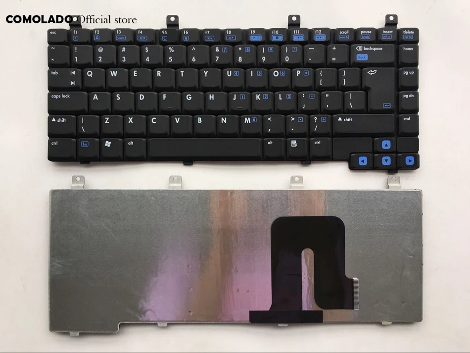 UI английская клавиатура для HP DV4000 V4000 DV4001 DV4005 DV4030 DV4040 DV4100 черная ноутбука макет |