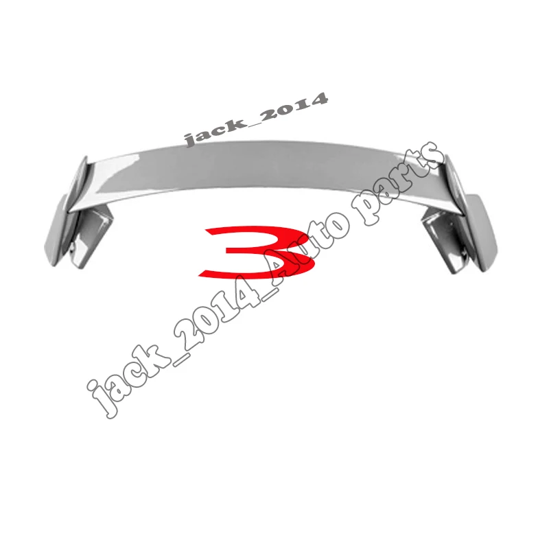 Silver Для Honda Civic type-R хэтчбек краска задний спойлер, крыло, багажник - Цвет: Silver