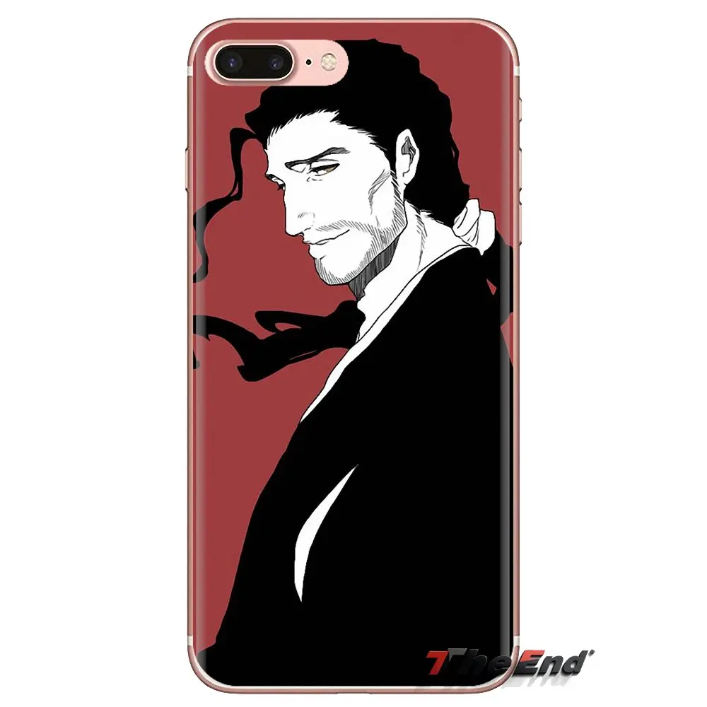 Мягкие прозрачные чехлы для iPod Touch Apple iPhone 4 4S 5 5S SE 5C 6 6S 7 8 X XR XS Plus MAX Shunsui Kyoraku Bankai Anime |