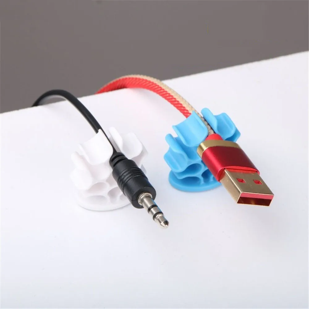 1 шт. креативный ABS кабельный намоточный однотонный Настольный Кабельный