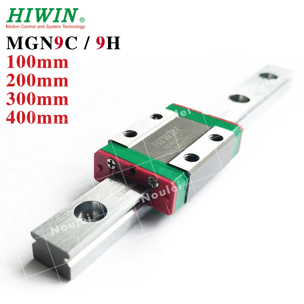 HIWIN MGN9C MGN9H мини MGN9 слайдер с 100 мм 200 300 400 MGN 9 C линейная направляющая для 3d принтера