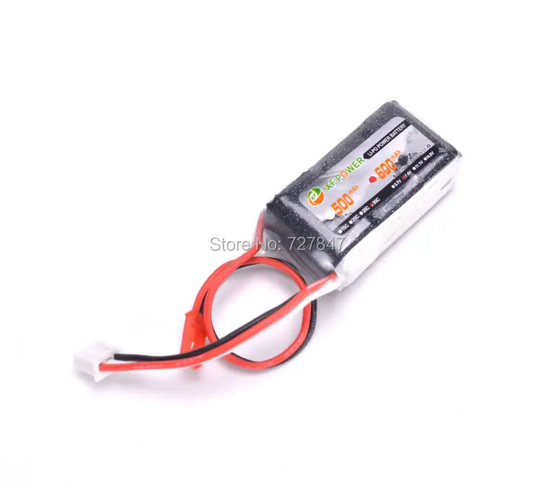 Высокое качество XF power 7 4 V 600 mAh 2 S 30C Lipo батарея JST Plug перезаряжаемая для игрушки на