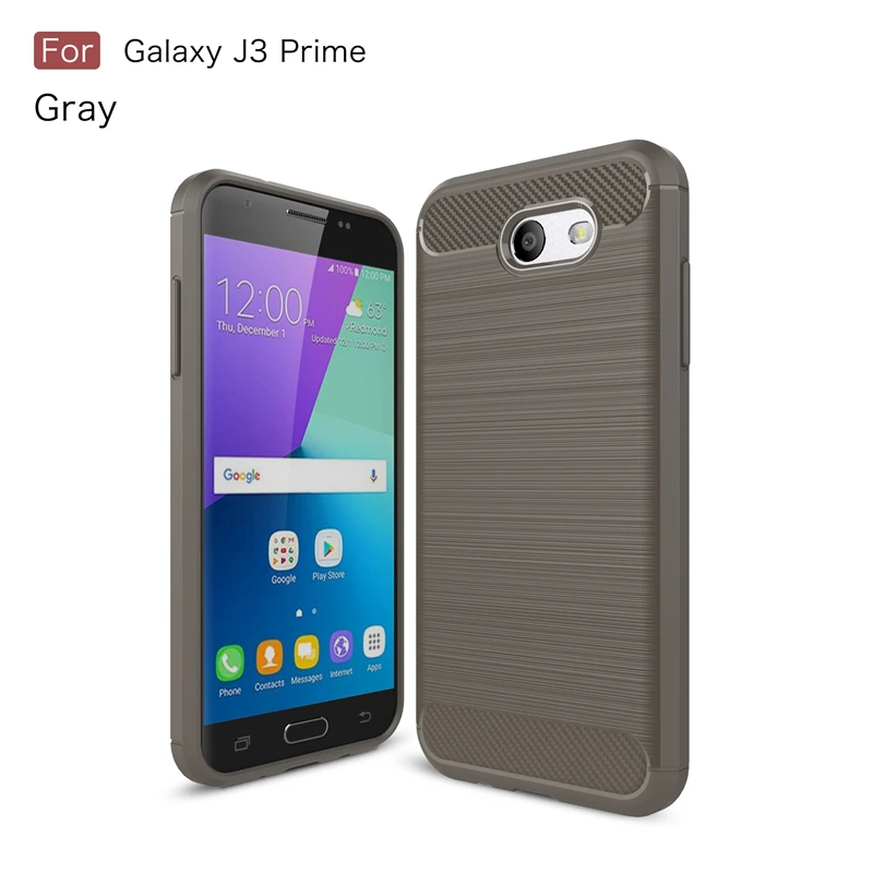 Силиконовый чехол для samsung Galaxy J3 Prime 2017 Prime/Emerge матовый телефона Samsung prime | Мобильные