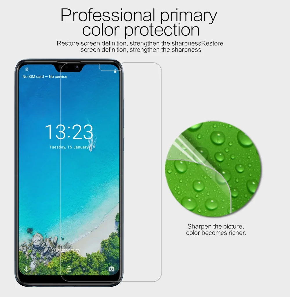 Asus Zenfone Max Pro M2 Защитная пленка NILLKIN Супер прозрачная защитная пленка для ЖК-экрана и матовая Защита экрана для Asus ZB631KL