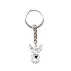 Женские брелки из сплава для собак, модные милые брелки для чихуахуа