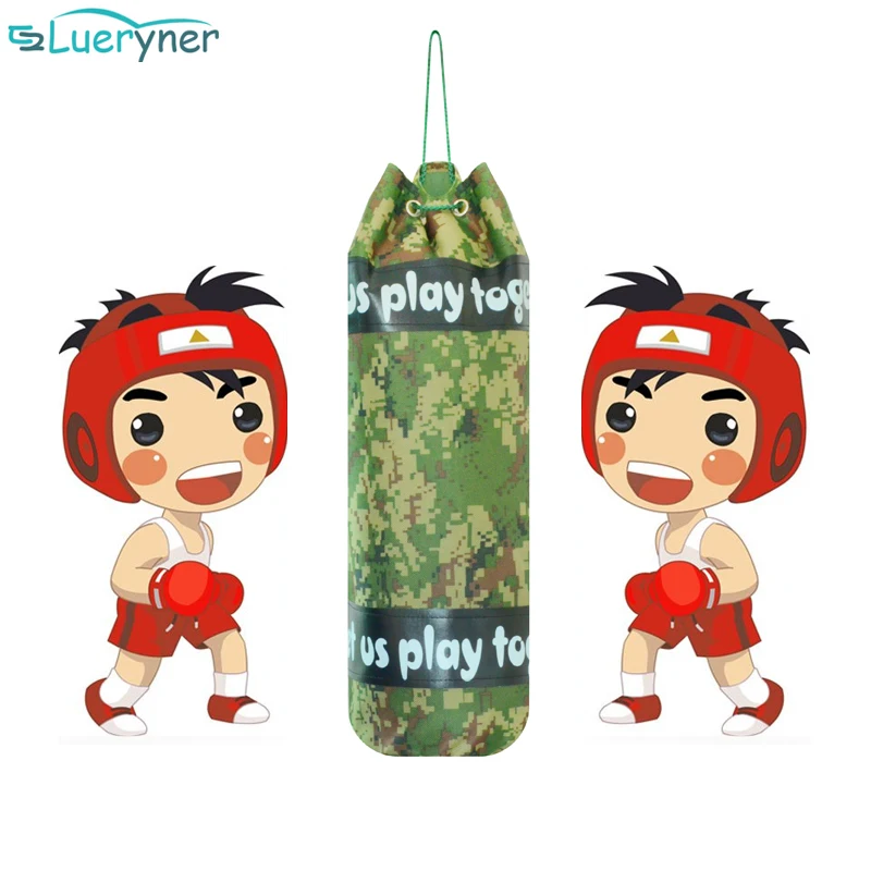 Hot sale boxing Sandbag toys Camouflage style High Quality PU leather (empty bag) | Игрушки и хобби