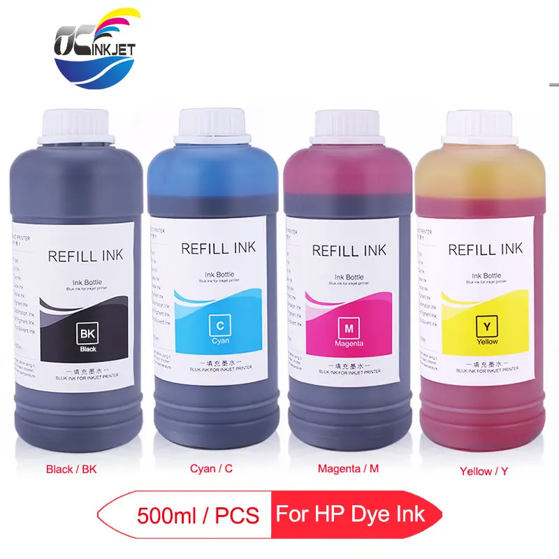 4x500 мл Заправка чернилами для hp Designjet 500 800 4000 5000 T620 T770 T790 T1110 T1300 T2530 Z2100 Z3200 Z5200 Принтер Чернилами