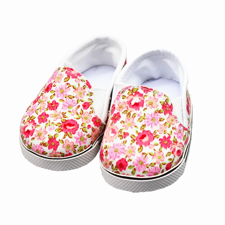 Red Doll Shoe 7cm Новая кукольная обувь для 18 дюймов, американский кукольный костюм 45 см, Детская кукла, Весенняя Цветочная обувь 7 см для 1/3, аксессуары для куклы BJD, обувь - Цвет: Red Doll Shoe 7cm