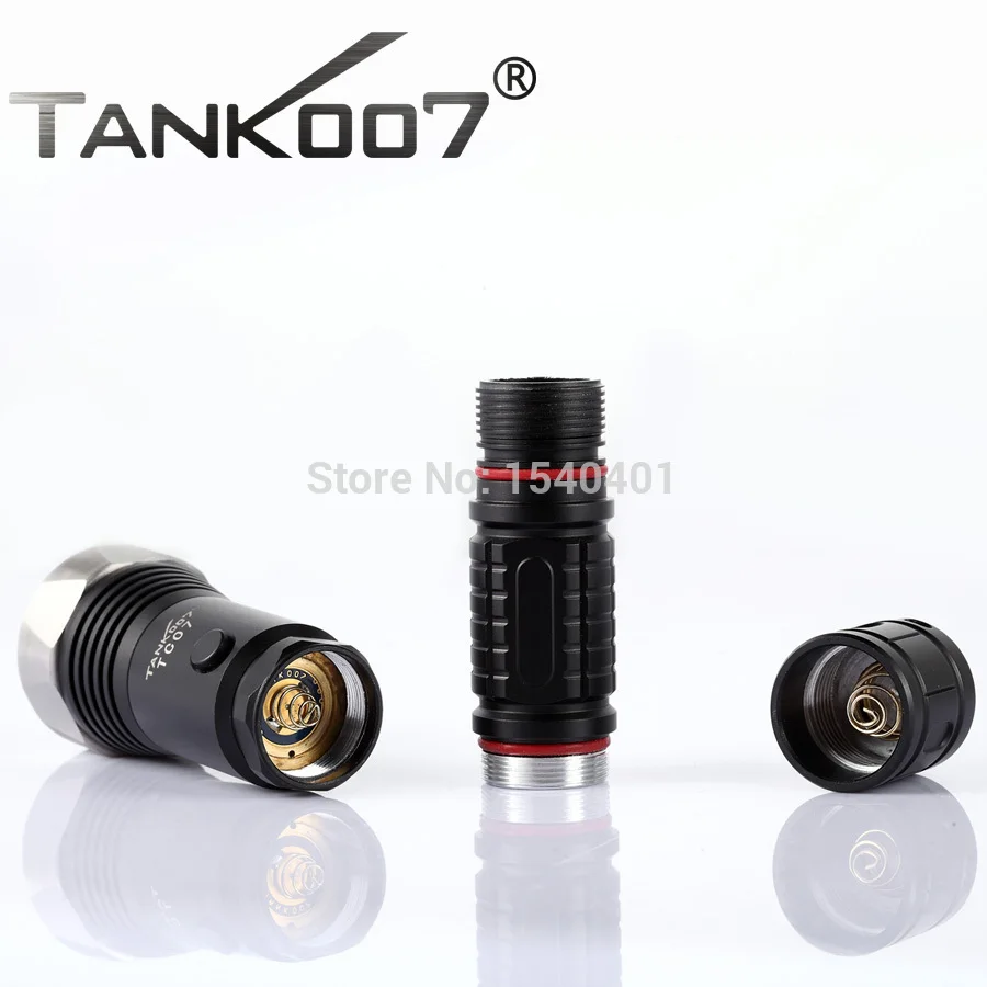 Online TANK007 TC07 5-modi CREE XM-L U2 Polizei Mächtigsten LED Taschenlampe 1*18650 Linternas