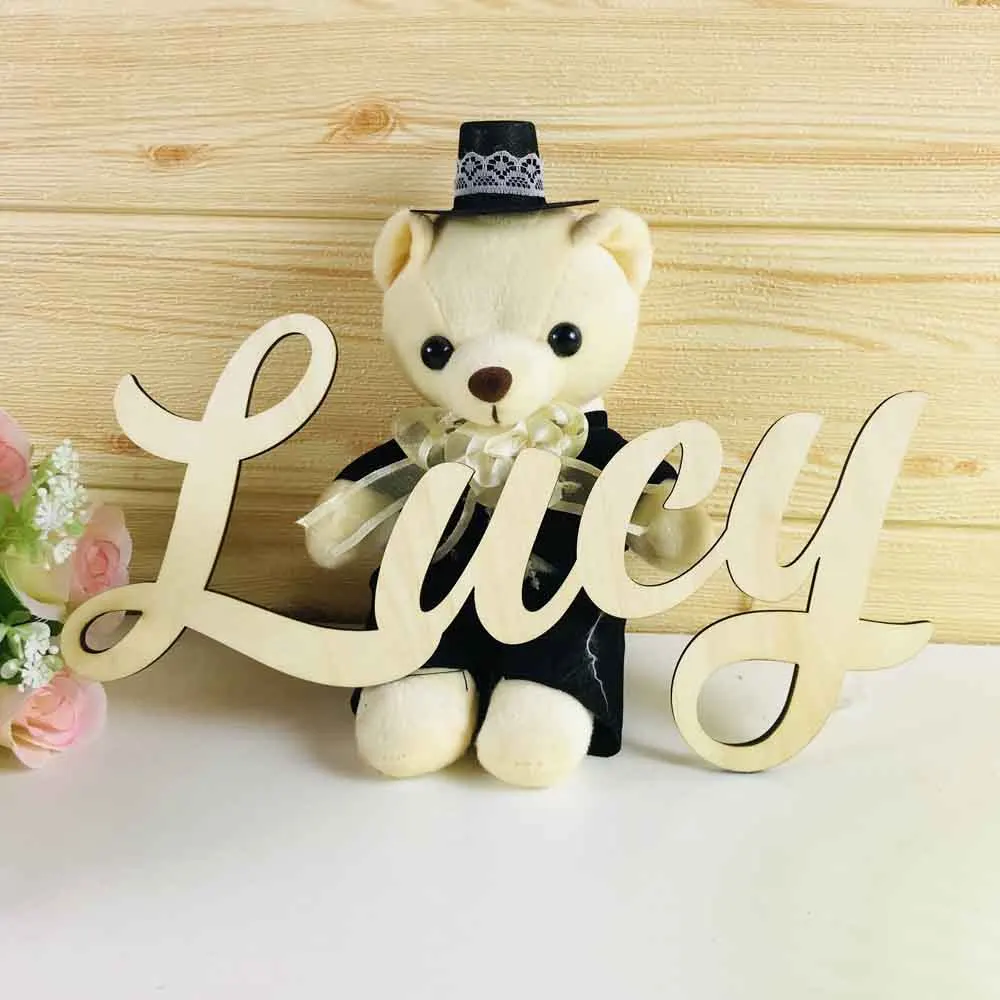 

Personalized Kids Wooden Name Signs,Custom Children Name Wall Decor Color Wooden Letters, Wall Wooden Names /Letter