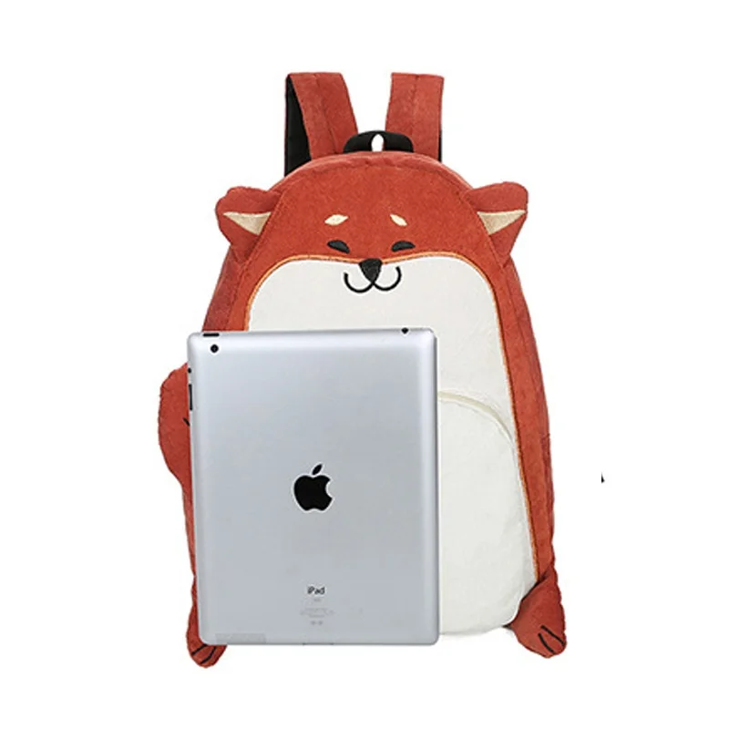 Милый женский рюкзак в стиле лисы школьные сумки модные повседневные с рисунками