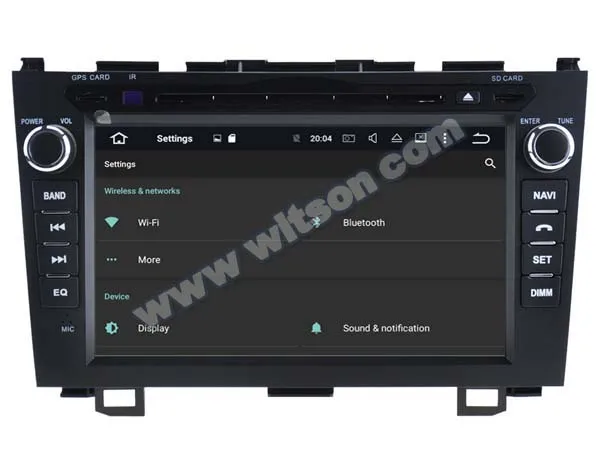WITSON Android 10 CAR DVD GPS PLAYER FOR HONDA CRV 2006-2010 Car Multimedia Player Stereo AutoAudio Navigation Video | Автомобили и