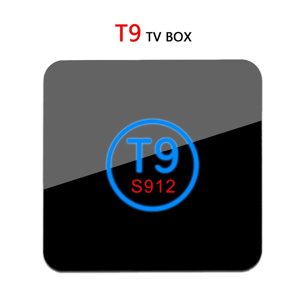 ТВ приставка T9 с восьмиядерным процессором Amlogic S912 Android 6 0 2 4/5 8 ГГц Wi Fi HDMI 4K * 2K|tv box
