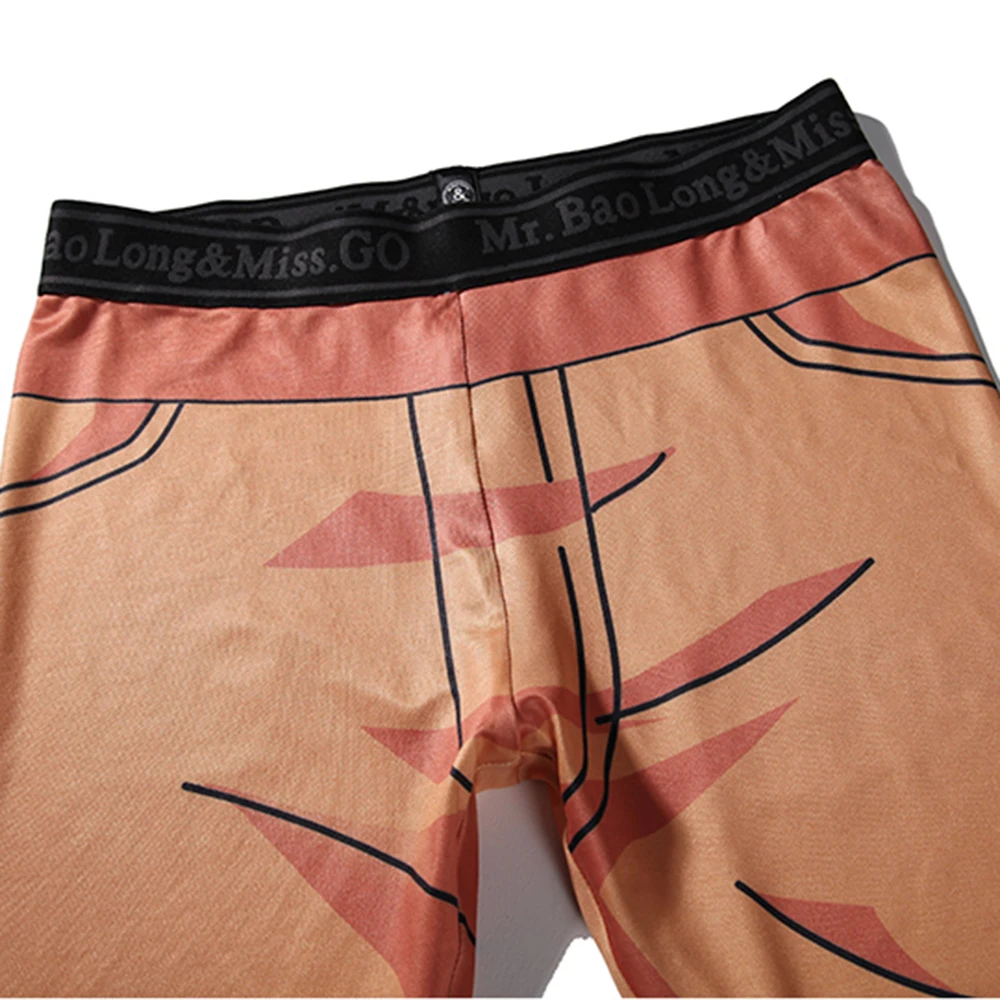 Фитнес Для Мужчин's колготки эластичные компрессионные Спортивные леггинсы