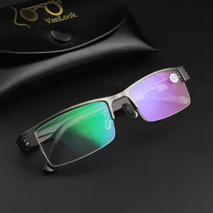 Нержавеющая очки для чтения с защитой от синего излучения линзы для работы за компьютером Для женщин мужские очки Gafas de Lectura 1,00 1,50 2,00 2,50 3,00 3,50 4,00