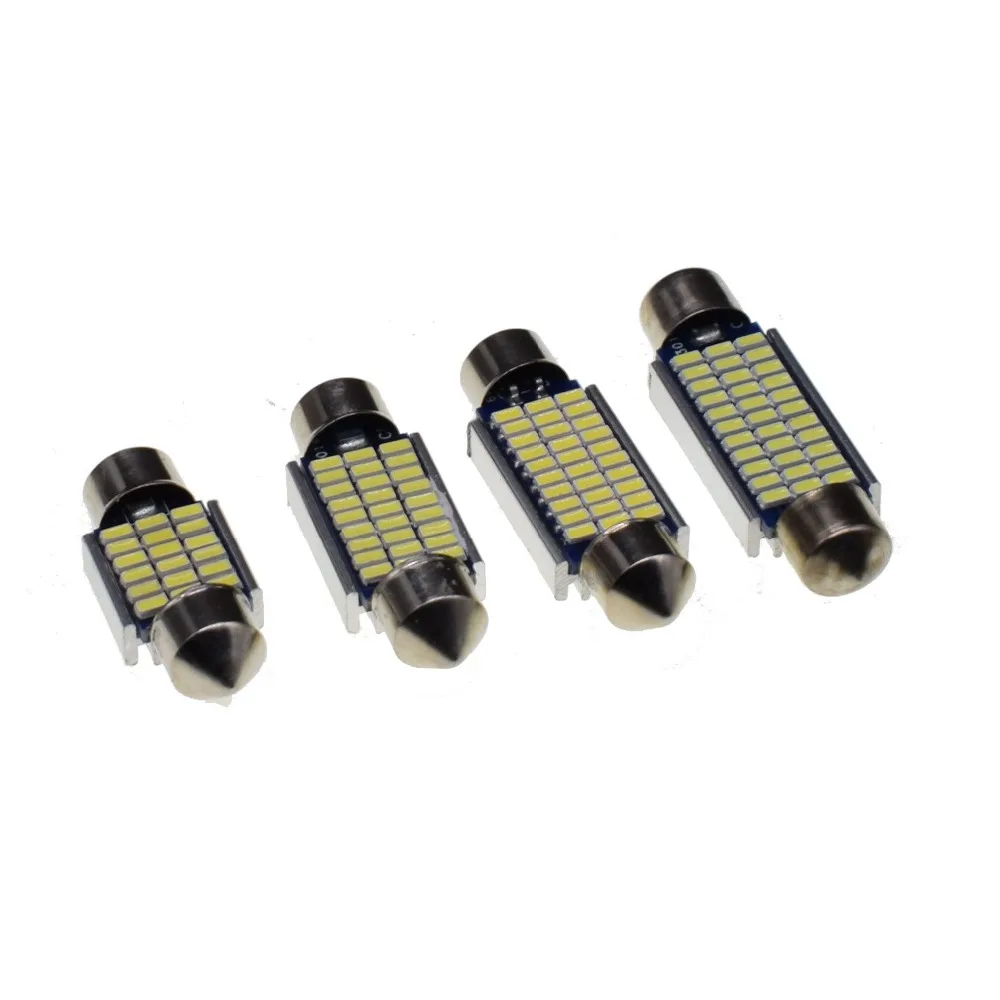 Купольная Светодиодная лампа C5W 3014 18 SMD 24 30 33 Sans Error Feston 10 шт. 12 В постоянного тока |