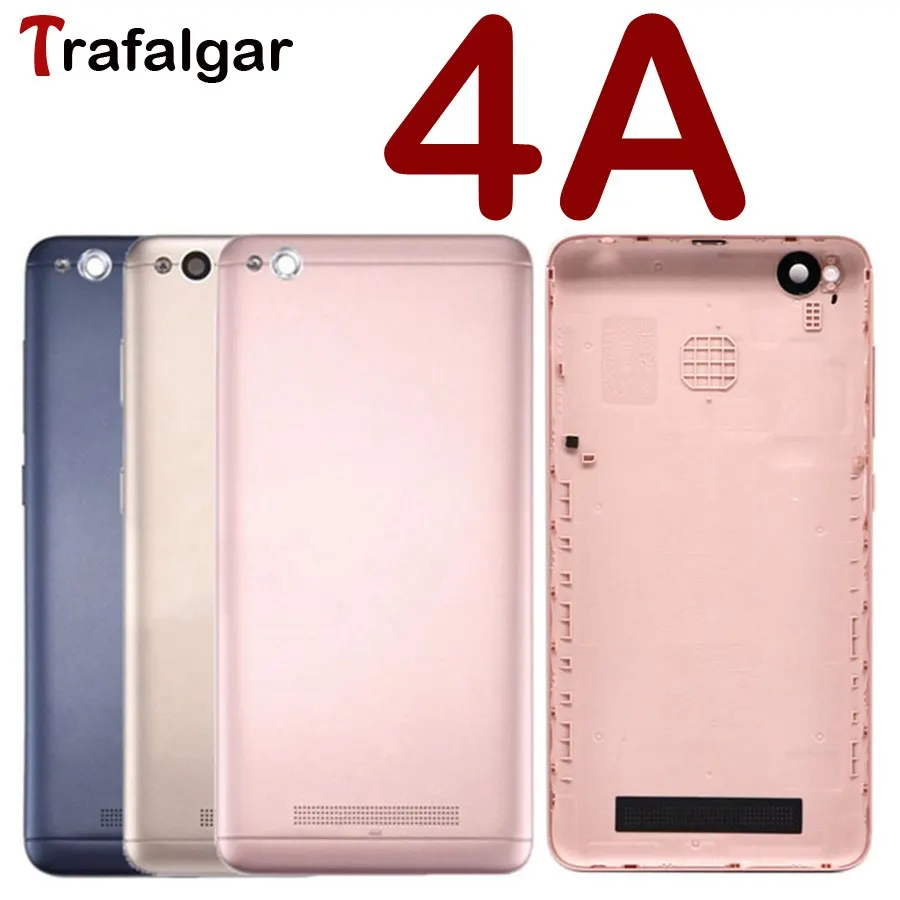 Для Xiaomi Redmi 4A крышка батареи задняя дверь задняя крышка корпус чехол для Xiaomi Redmi 4A Задняя крышка батареи средняя замена шасси