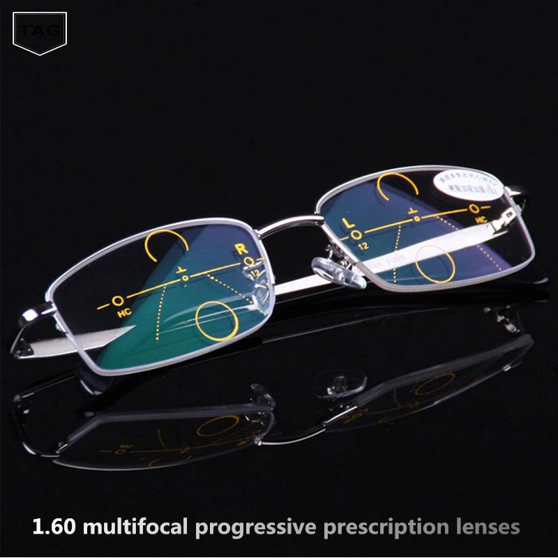 

1.60 Progressive Lens Aspheric Anti Reflective Multi-focal Lens Progressive Addition Varifocal Lens Look near to see far