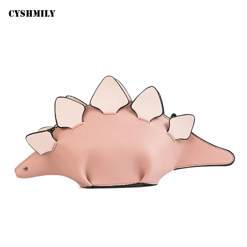 CYSHMILY 3D мультфильм Хамелеон для женщин сумки Творческий Забавный динозавр
