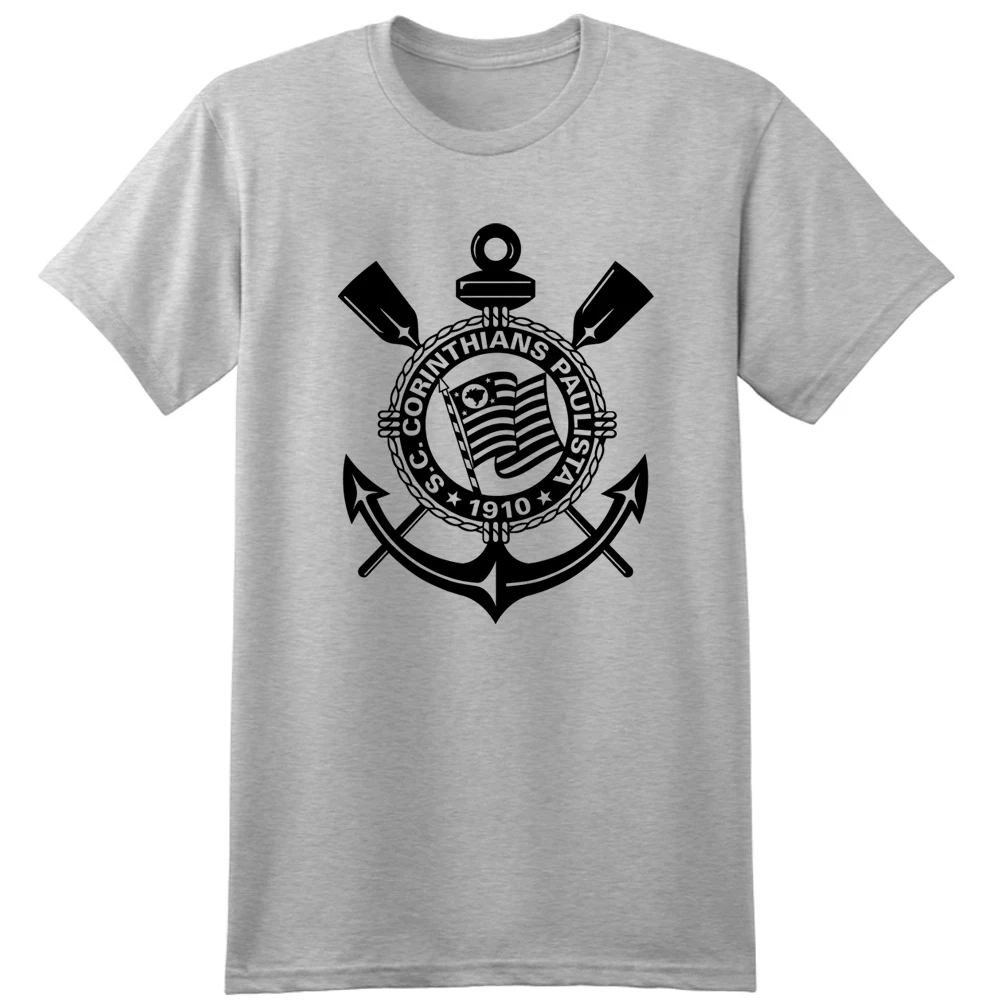 Мужская футболка Коринтианс Camisa бразильские Паулиста (SP) тимао этерина пайксао