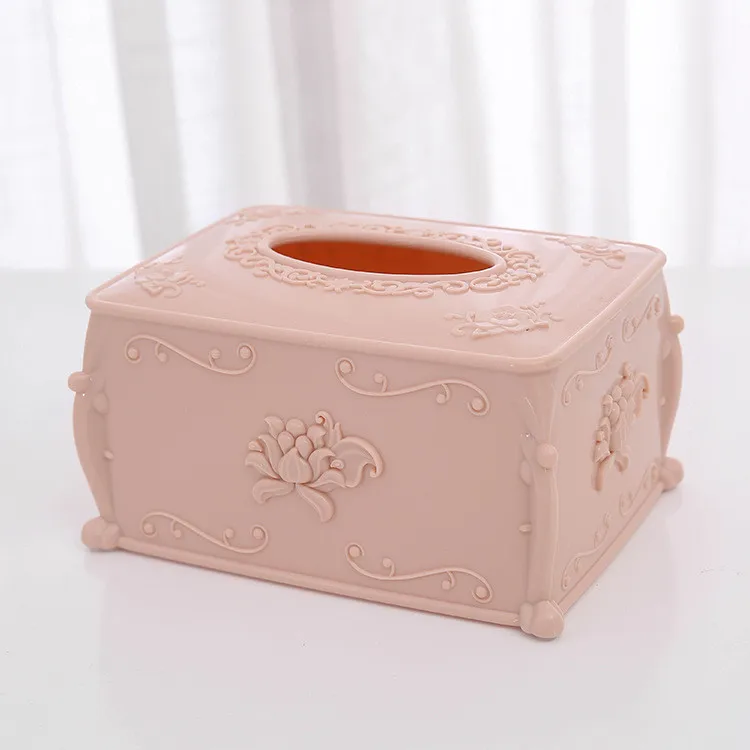 1 шт. тканевая коробка крышка декоративная розовая 17,2x12,4x9,7 см прочная салфетка коробка крышка отлично подходит для домашнего офиса для хранения ткани для лица