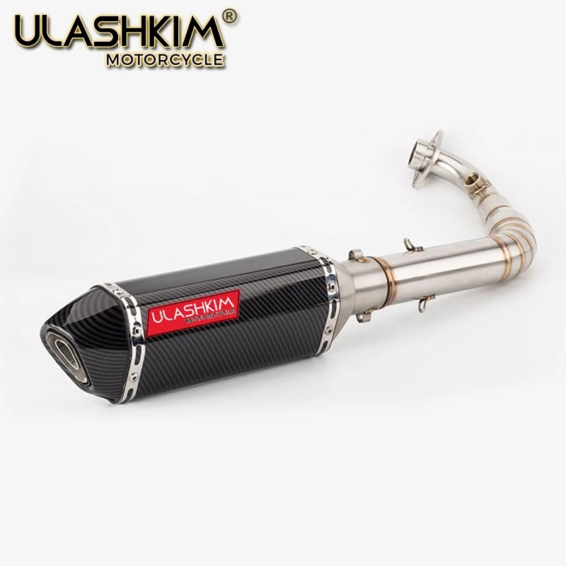 YW125 ZUMA125 BWS150 BWS125 глушитель выхлопной средней трубы мотоцикла для Yamaha BWS 125 150