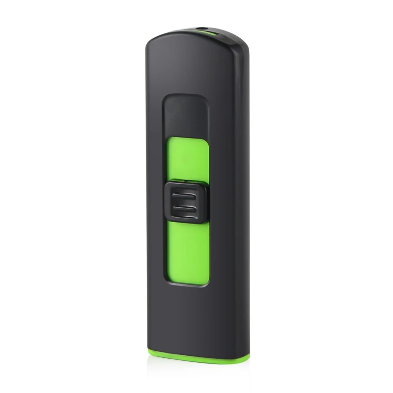 Аксессуары для сигарет тонкие зажигалки сигар простой стиль USB перезаряжаемая