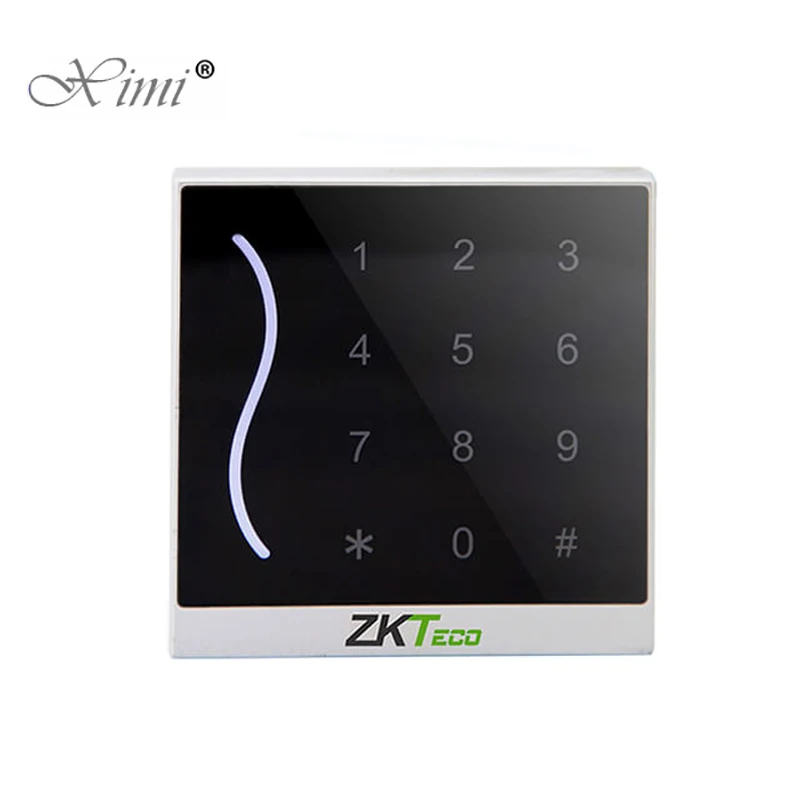 New!!ZK Access Control Card Reader Wiegand34 MF IC IP65 Waterproof Smart With Keypad KR802B-M | Безопасность и защита