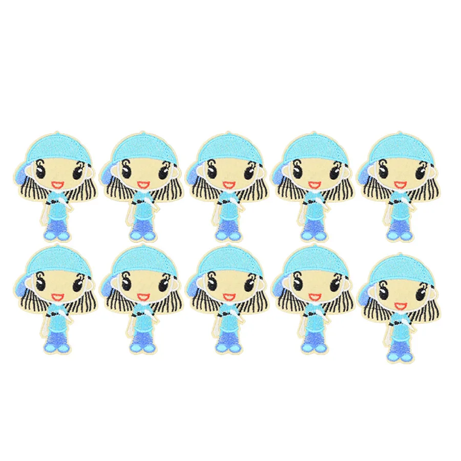 Сделай Сам патчи для подростков одежды железная вышитая аппликация утюжок на