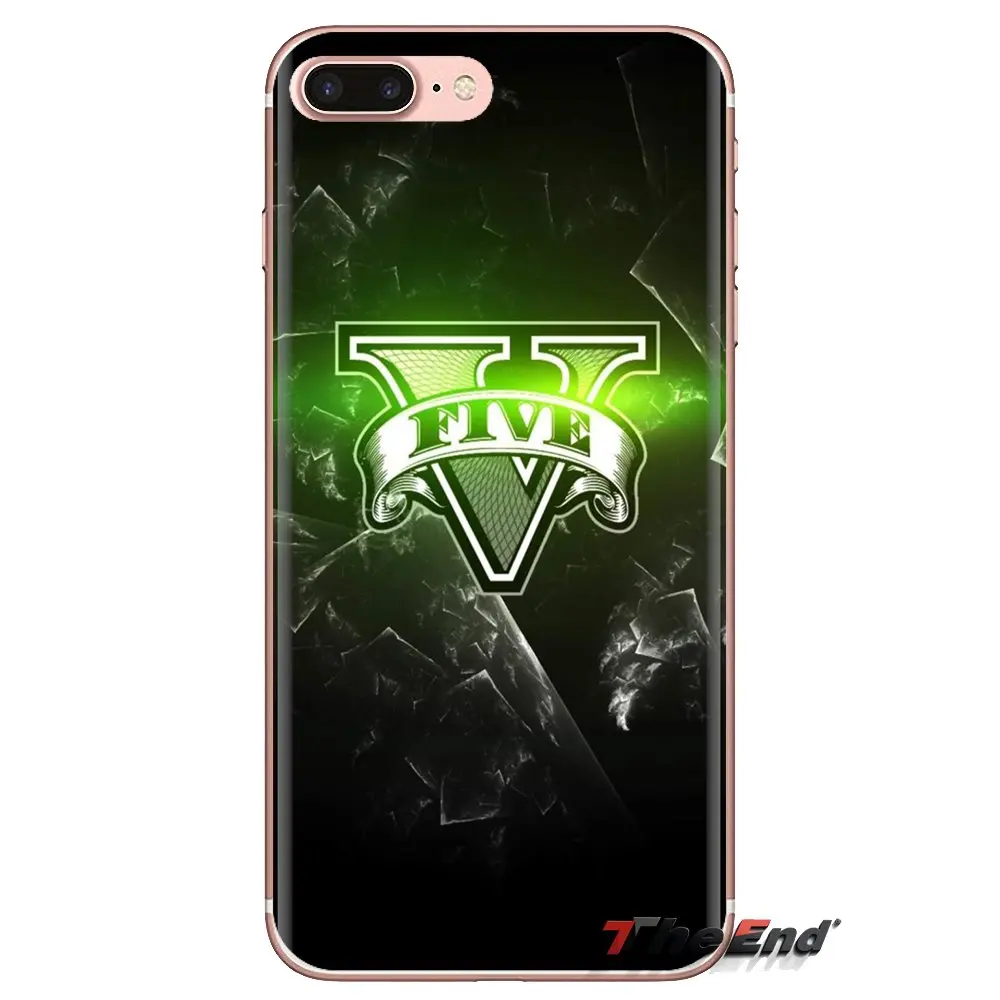 Силиконовый чехол с логотипом Grand Theft Auto GTA для HTC One U11 U12 X9 M7 M8 A9 M9 M10 E9 Plus Desire 630 530 626 628