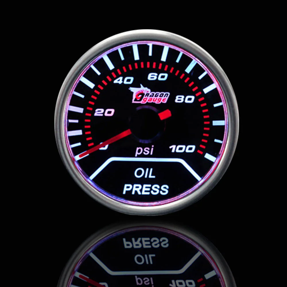 Универсальное автомобильное Дымовое крепление EE support 2 дюйма 52 мм Масляный Пресс