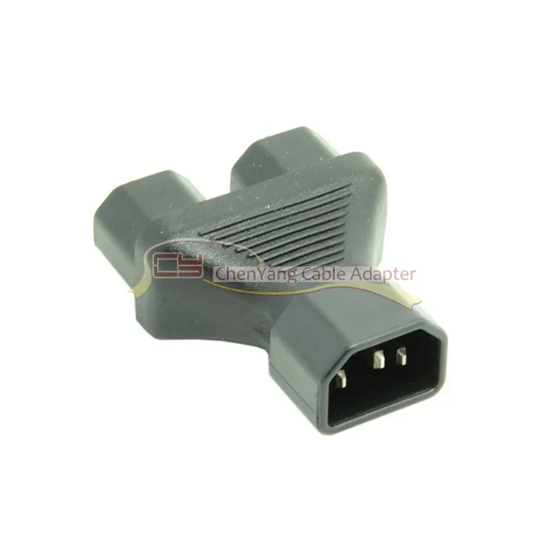 Новый разветвитель IEC320 C14 штекер-двойной C13 Женский Y-образный | Компьютеры и офис