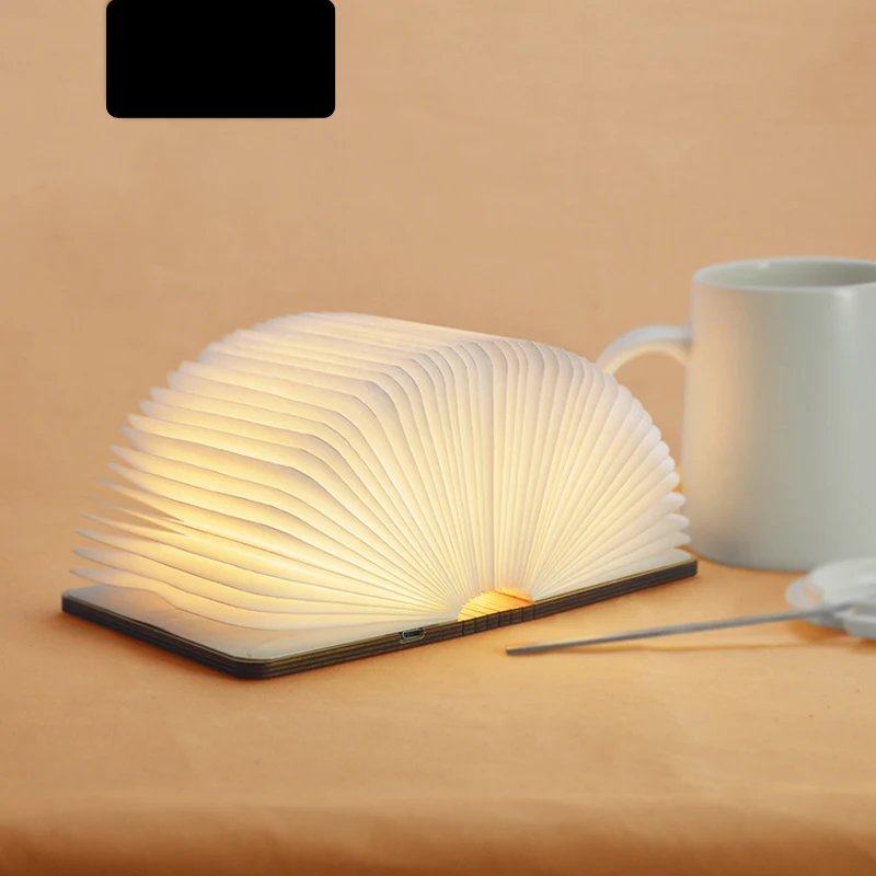 A2 Книжные огни дерево Светодиодная лампа для внутреннего освещения usb