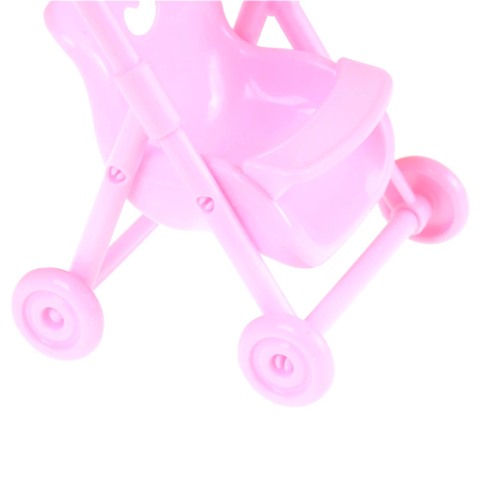 Розовая романтичная детская коляска тележка игрушка для куклы Аксессуар девочек